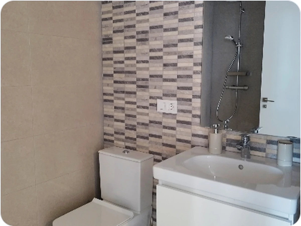 Badkamer met inloopdouche